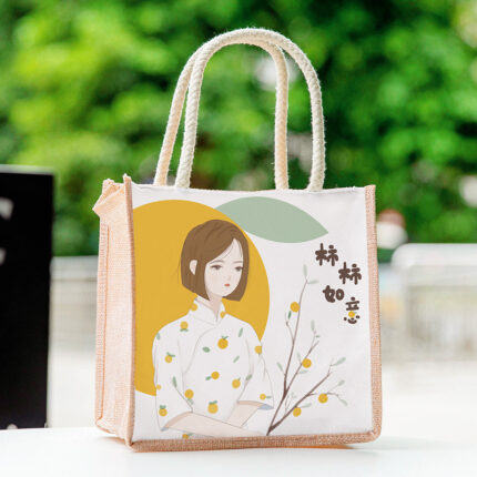 Casual Tote Bag For Students To Organize Small Book Bag Lunch